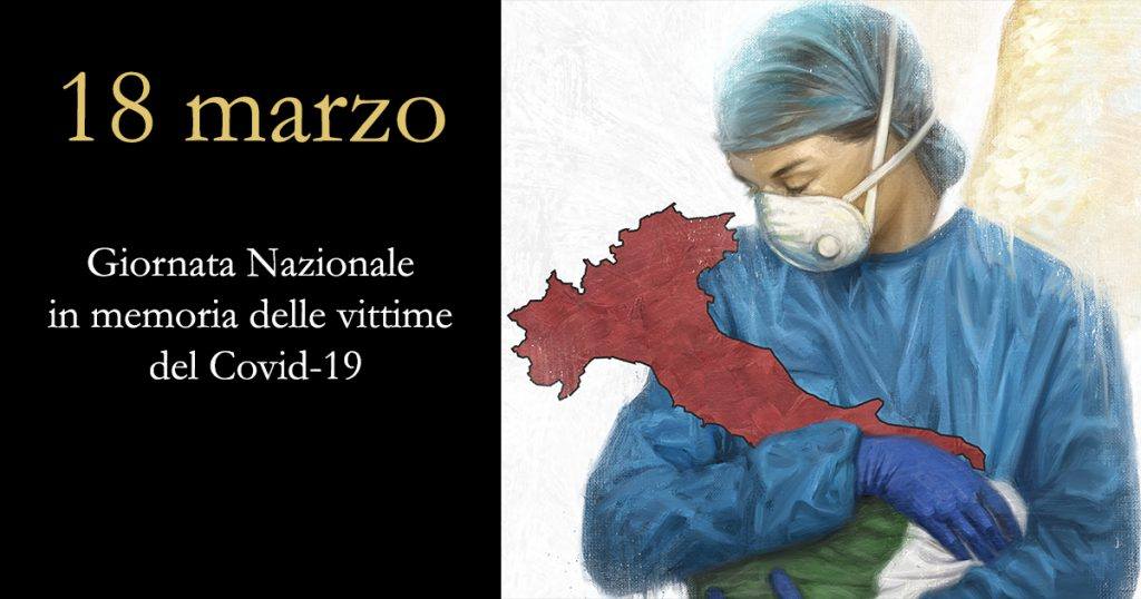 Sabato 18 la Giornata Nazionale in Memoria della Vittime Covid-19