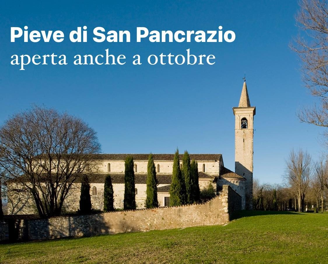 Pieve di S. Pancrazio aperta anche nel mese di ottobre